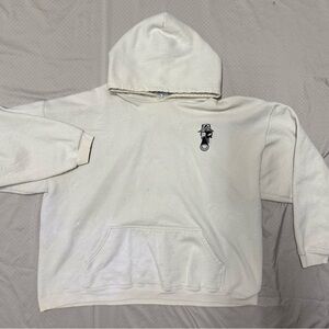 Men's Cream Hoodie Sweater